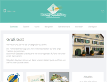 Tablet Screenshot of brauerei-haag.de